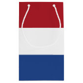 Nederlandse vlag klein cadeauzakje (Achterkant)