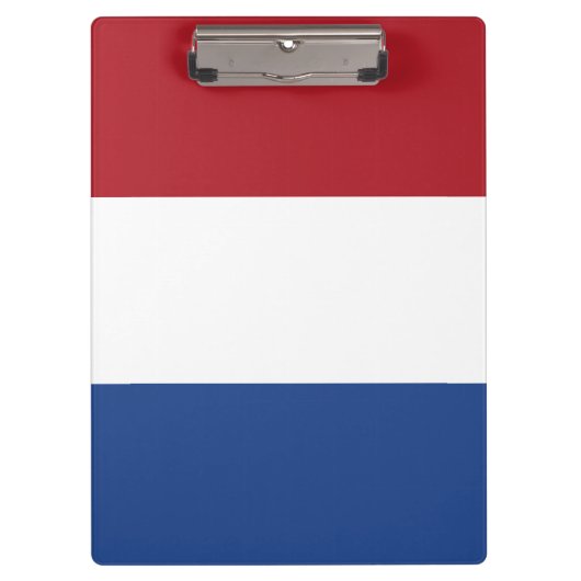 Nederlandse vlag klembord (Voorkant)