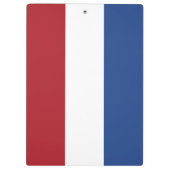 Nederlandse vlag klembord (Achterkant)