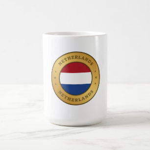 Nederlandse vlag koffiemok