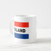 Nederlandse vlag koffiemok (Voorkant links)
