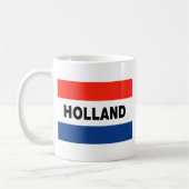 Nederlandse vlag koffiemok (Links)