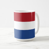 Nederlandse vlag koffiemok (Voorkant rechts)
