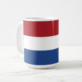 Nederlandse vlag koffiemok (Voorkant links)