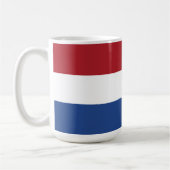 Nederlandse vlag koffiemok (Links)