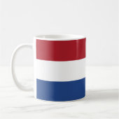 Nederlandse vlag koffiemok (Links)