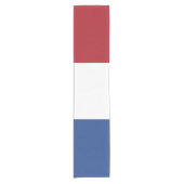 Nederlandse vlag korte tafelloper (Voorkant)