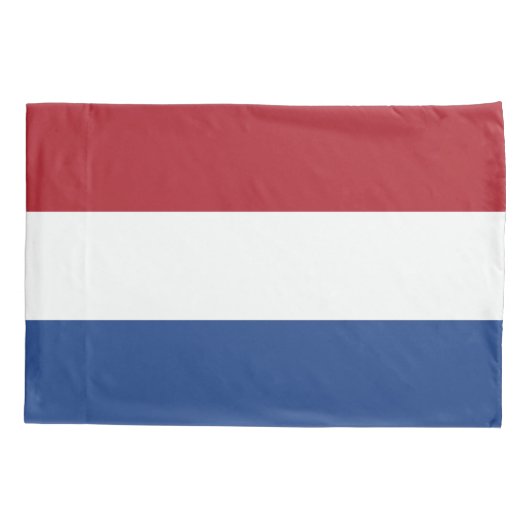 Nederlandse vlag kussensloop (Achterkant)
