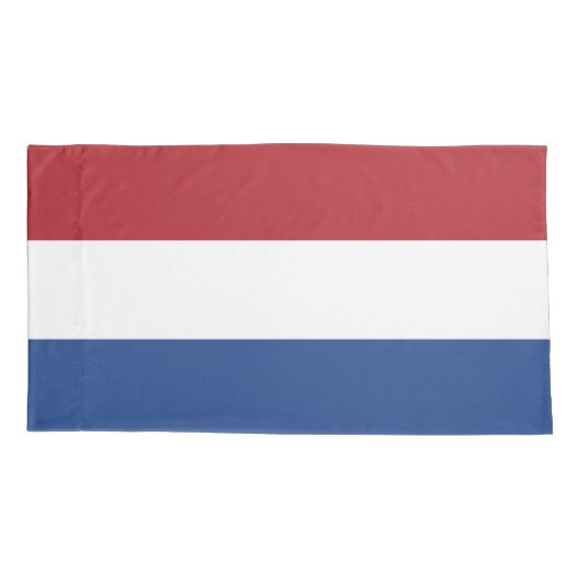 Nederlandse vlag kussensloop (Achterkant)