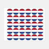 Nederlandse vlag labels (Vel)