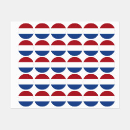 Nederlandse vlag labels