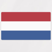 Nederlandse vlag labels (Design 2)