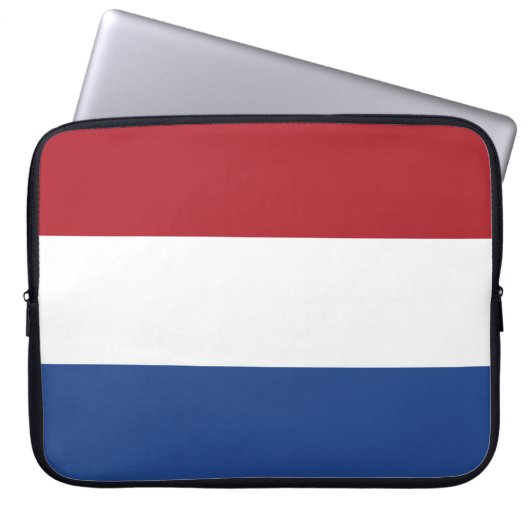 Nederlandse Vlag Laptop Sleeve (Voorkant)