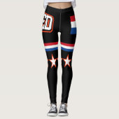 Nederlandse vlag leggings (Voorkant)