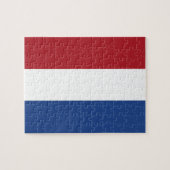 Nederlandse vlag legpuzzel (Horizontaal)