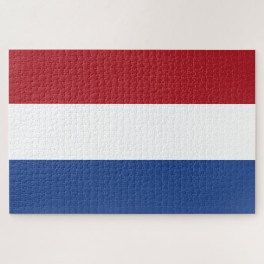 Nederlandse Vlag Legpuzzel (Horizontaal)
