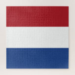 Nederlandse vlag legpuzzel<br><div class="desc">Nederlandse vlag</div>