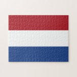 Nederlandse vlag legpuzzel<br><div class="desc">Nederlandse vlag</div>