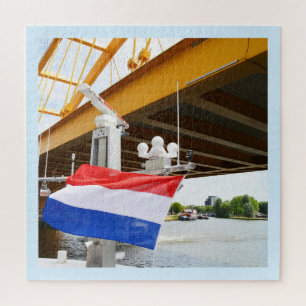 Nederlandse vlag legpuzzel