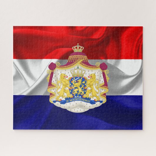 Nederlandse vlag legpuzzel (Horizontaal)