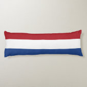 Nederlandse vlag lichaamskussen (Achterkant)
