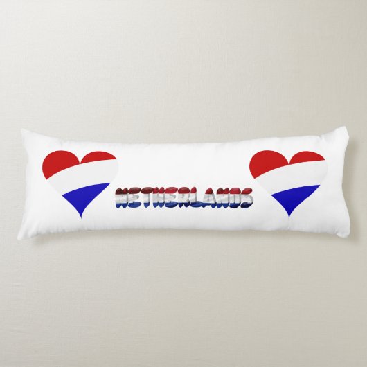 Nederlandse vlag lichaamskussen (Voorkant)
