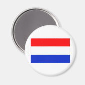 Nederlandse vlag magneet (Voorkant / Achterkant)