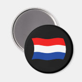 Nederlandse Vlag Magneet (Voorkant / Achterkant)