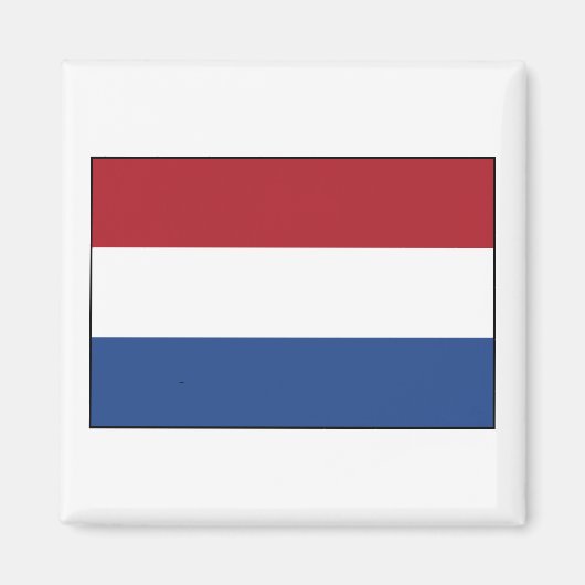 Nederlandse Vlag Magneet (Voorkant)
