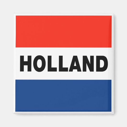 Nederlandse vlag magneet (Voorkant)