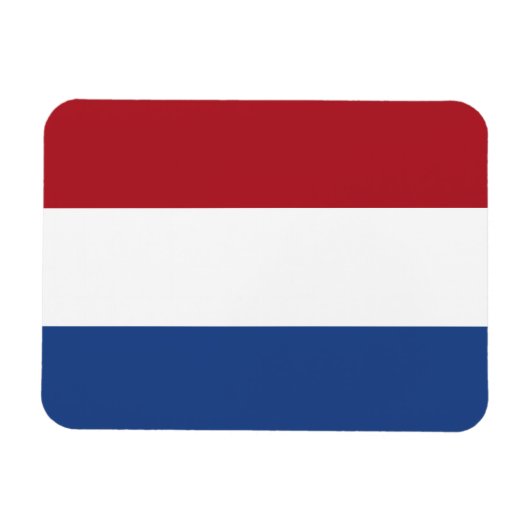 Nederlandse vlag magneet (Horizontaal)