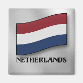 Nederlandse vlag magneet (Voorkant)
