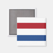 Nederlandse vlag magneet (Voorkant / Achterkant)