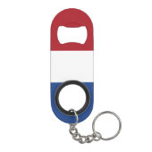 Nederlandse vlag mini flessenopener (Achterkant)