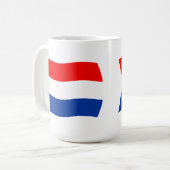 Nederlandse Vlag Mok (Voorkant links)