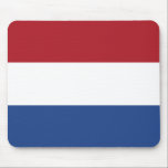 Nederlandse vlag muismat<br><div class="desc">Patriottische vlag van Nederland.</div>