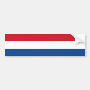 Nederlandse vlag, Nederland Bumpersticker