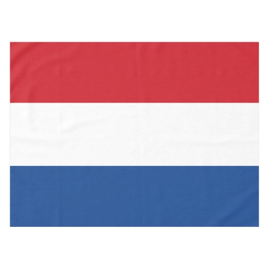 Nederlandse vlag, Nederland Tafelkleed (Voorkant (Horizontaal))