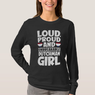 Nederlandse Vlag Nederlandse Mannen & vrouwen 1 T-shirt