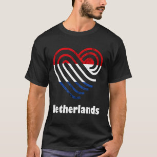 Nederlandse vlag Nederlandse vlag Nederlandse Nede T-shirt