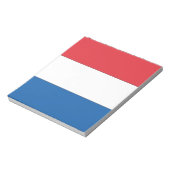 Nederlandse vlag notitieblok (Linkerzijde)