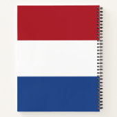Nederlandse vlag notitieboek (Achterkant)