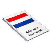 Nederlandse vlag notitieboek (Rechterzijde)