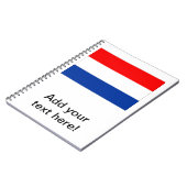 Nederlandse vlag notitieboek (Linkerzijde)