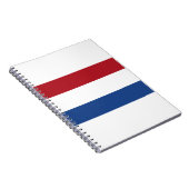 Nederlandse vlag notitieboek (Rechterzijde)