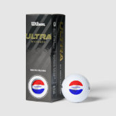 Nederlandse Vlag Ontwerp Golfballen (Verpakking)