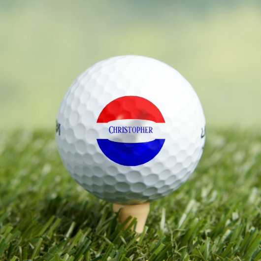 Nederlandse Vlag Ontwerp Golfballen (Insitu Shirt)