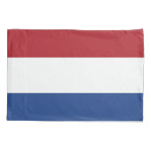 Nederlandse vlag pcnt kussensloop (Achterkant)