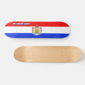 Nederlandse vlag persoonlijk skateboard (Horizontaal)
