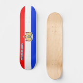 Nederlandse vlag persoonlijk skateboard (Voorkant)